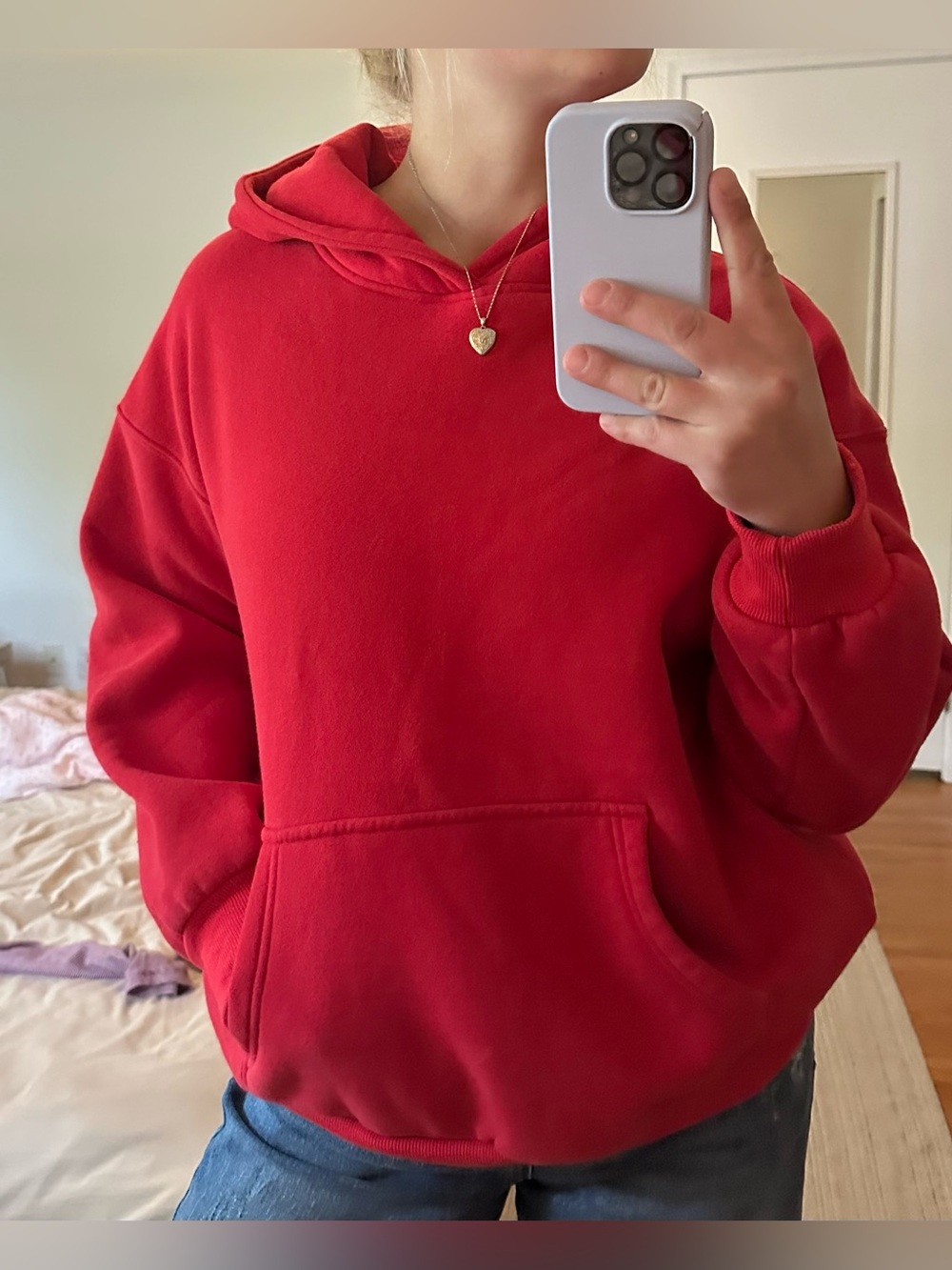 Oversized trendy queen hoodie size medium